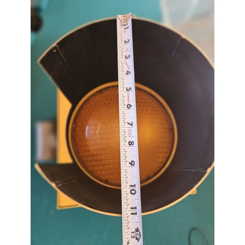 Durasig Yellow Traffic Signal Light - Mancave Decor